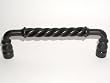 Top Knobs-Normandy Collection M671 Twisted Bar Handle in Patine Black