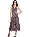 Jones New York Women's Chiffon Surplice Tier Dress Jones New York Women's Chiffon Surplice Tier Dress