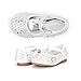 Dream Pairs ANGEL-66 Mary Jane Rhinestone Velcro Strap Ballerina Flat (Toddler/ Little Girl) New