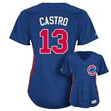 Majestic Chicago Cubs Starlin Castro Batting Practice Jersey