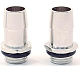 SWIFTECH (BSPP250500CP) Pack of 2 Chrome Caps 0.25
