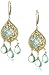 Dana Kellin Green Apatite Mosaic and Triple Flourite Drop Earrings
