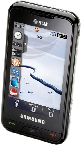 Samsung Eternity a867 Phone, Black (AT&T)
