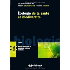 Ecologie de la sant� et biodiversit�