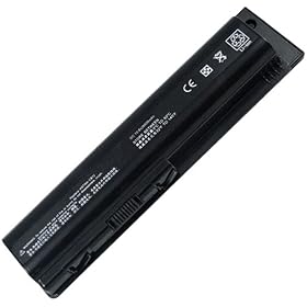 12 Cells 8800mAh/95Wh High Capacity Battery HSTNN-IB72 KS526AA for HP Pavilion DV4 DV4T DV5 DV5T DV5Z DV6 G50 G60 G70 Compaq Presario CQ40 CQ45 CQ50 CQ60 CQ70 HDX16 Series [ Extended Battery ]