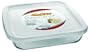 Marinex 1.9-Quart Square Baking Dish with Plastic Storage Lid