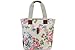 LX LXLbh\ CathKidston g[g[g TALL TOTE W/LEATHER 244701 CHISWICK FLOWERS STONE