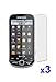 3-Pack Samsung Intercept Moment 2 M910 Combo LCD Screen Protector for Samsung Intercept Moment 2 M910