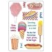 FAIR FOOD STICKER 5x7 2 SHT/PK Papercraft, Scrapbooking (Source Book)