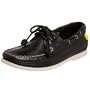 Polo Ralph Lauren  Men's Barx Boat Shoe,Black,11 D