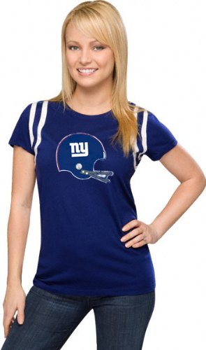 New York Giants Women's Vintage Helmet Tee, X-Large