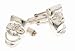 Handmade sterling silver drama mask comedy/tragedy cufflinks with presentation box. Crafted in the U.S.A