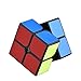 MoYu 2 x 2 Cube Puzzle Stickers Speed Cube, Black