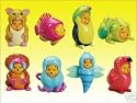 Winnie the Pooh ser 8 Peek a Pooh Capsule Toys Set of 8