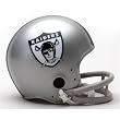 Oakland Raiders (1963) Miniature Replica NFL Throwback Helmet w/2-Bar Mask by Riddell Oakland Raiders (1963) Miniature Replica NFL Throwback Helmet w/2-Bar Mask by Riddell