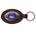 Boise State Leather Football Key Tag