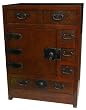 Best Quality Value Deal - 30" Japanese Design Tall Wood Grain Nightstand End Table Cabinet