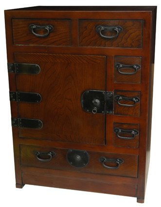 Tall Headside Chinese Chest