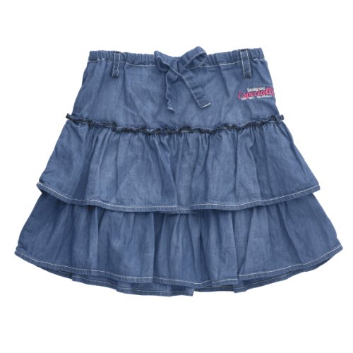 Lego Wear M&auml;dchen Rock (knielang) 13499 DAHLIA 303 - SKIRT, Gr. 122, Blau (DENIM BLUE) Preisvergleich