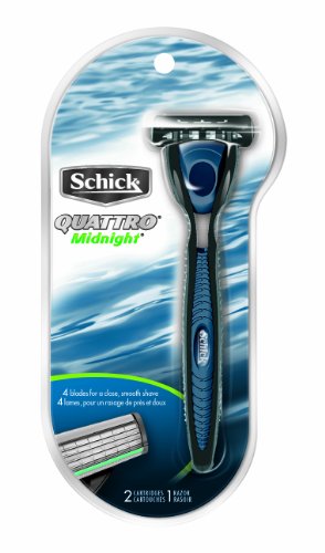 Schick Quattro Midnight Razor 1 Razor