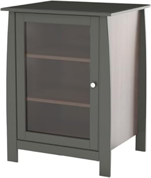 Nexera 102217 Profile 1-Door Audio Tower, Espresso Nexera 102217 Profile 1-Door Audio Tower, Espresso