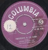 FOOTPRINTS IN THE SNOW 7 INCH (7" VINYL 45) UK COLUMBIA 1957