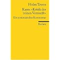 Kants "Kritik der reinen Vernunft". Ein systematischer Kommentar