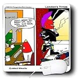 Londons Times Funny Music Cartoons - Misguided Missile - Mouse Pads