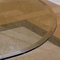 Furniture online: Powell 45-Inch Round Glass Table Top 8mm with 1-Inch Bevel Edge