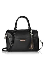 Tommy Hilfiger Bolso asa al hombro Baúl (Negro)