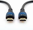 BlueRigger High Speed HDMI Cable - 50 Feet - CL3 Rated for In-wall Installation - Supports 3D and Audio Return [Latest HDMI version]