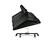 Plastic Tubular Cloth Hanger and Pant Hanger Black
