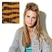 Put On Pieces Clip-in Animal Print - Ginger Tiger