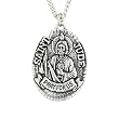 Sterling Silver "Saint Jude" Medal by Bob Siemon, 20"