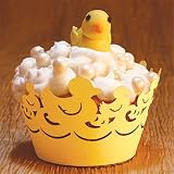 Yellow Duckies Cupcake Wrappers (1 dz)