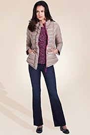 Per Una Funnel Neck Panelled Jacket