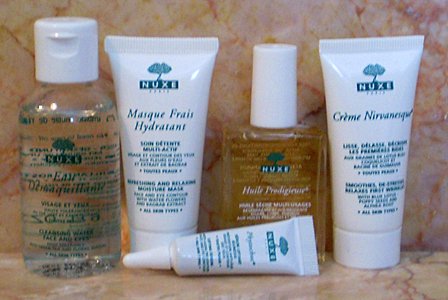 Nuxe 5 Piece Beauty Skin Care Set From Paris France