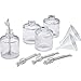 Confetti Lamp Inserts (4 Inserts and 2 Funnels)