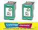 HP 343 Remanufactured Colour High Capacity Ink Cartridge Twin Pack HP343 / C8766EE / For HP ...