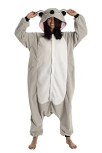 Kigs Adult Koala Costume - Kigurumi Onesie Pyjamas; One Size