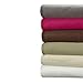 Clara Clark Micro Polar Fleece Bed Sheet Set, King Size, Charcoal Gray