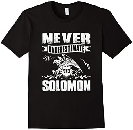 Men's Salomon shirt - THE POWER OF SOLOMON Medium Black