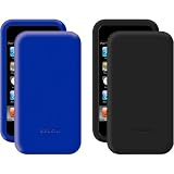 Belkin 2-Pack Silicone Sleeve Case for iPod touch 2G (Black/Blue)