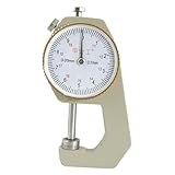 uxcell インジケーター　ポケット厚さ計ゲージ　ダイヤル　アナログダイヤル　厚さ測定ゲージ　0mm-20mm