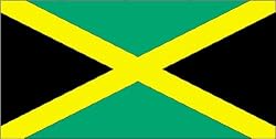 Annin Nylon Jamaica Flag, 3-Foot by 5-Foot