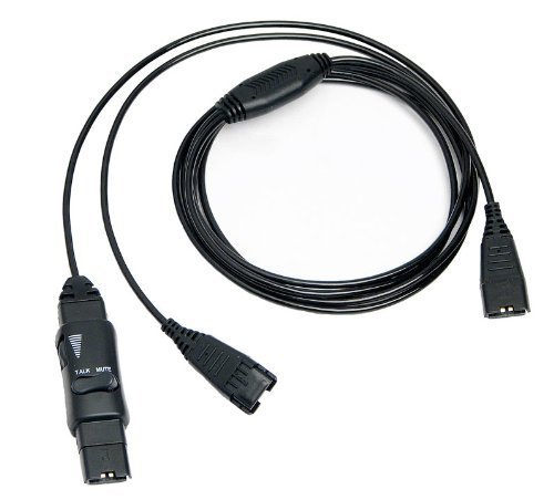 VXi 202339 Y Cord-G Training Splitter Cord for use with VXi G-QD and Jabra headsets