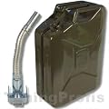 Oxid7 Metall Benzinkanister 20 Liter 20L + Ausgie�er flexibel