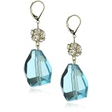 Leslie Danzis Blue Two Stone Drop Earrings