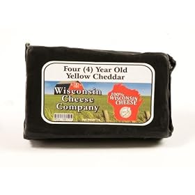 4 Yr. Old Aged Cheddar Cheese - 1 Lb.