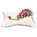A pretty massed pillow with subtle pink spray - Send Funeral Tribute of Fresh Flowers